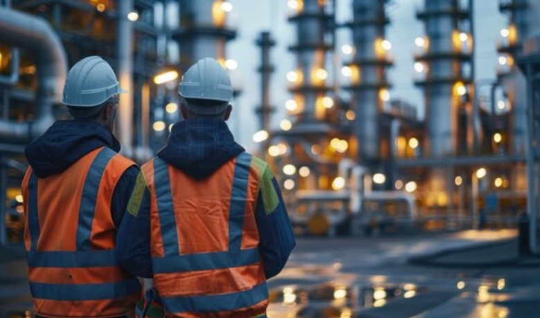 Image of woman in safety equipment
